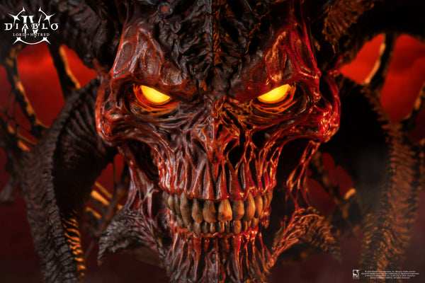 Diablo IV: Lord of Hatred Mephisto Life-Size Scale Art Mask