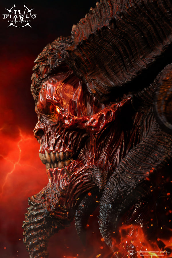 Diablo IV: Lord of Hatred Mephisto Life-Size Scale Art Mask