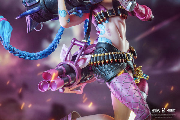 League of Legends Jinx & Vi 1/6 Scale Statue Bundle