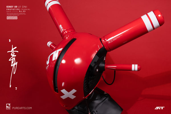 KINKY 09 Oni Prototype Cranial 1/3 Scale Helmet