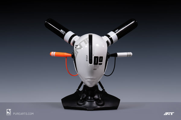 KINKY 09 Phantom Panda Prototype Cranial 1/3 Scale Helmet