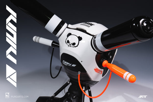 KINKY 09 Phantom Panda Prototype Cranial 1/3 Scale Helmet