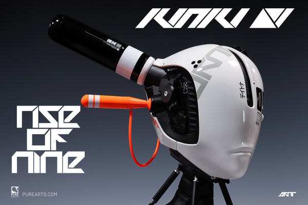 KINKY 09 Phantom Panda Prototype Cranial 1/3 Scale Helmet