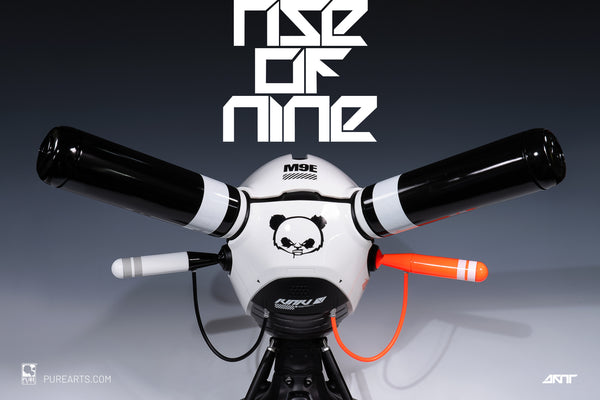 KINKY 09 Phantom Panda Prototype Cranial 1/3 Scale Helmet