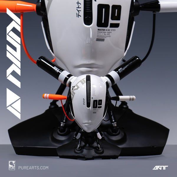 KINKY 09 Phantom Panda Prototype Cranial 1/3 Scale Helmet