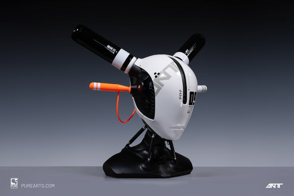 KINKY 09 Phantom Panda Prototype Cranial 1/3 Scale Helmet