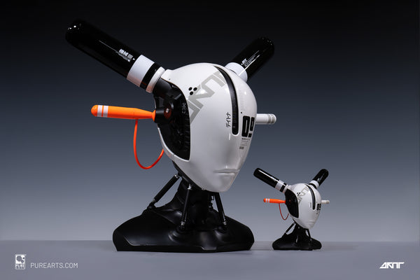 KINKY 09 Phantom Panda Prototype Cranial 1/3 Scale Helmet