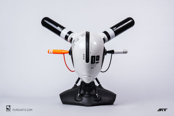 KINKY 09 Phantom Panda Prototype Cranial 1/3 Scale Helmet