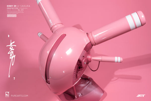 KINKY 09 Sakura Prototype Cranial 1/3 Scale Helmet