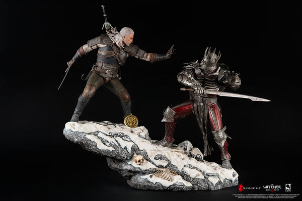 The Witcher 3: Wild Hunt Geralt vs Eredin 1/6 Scale Diorama Exclusive Edition