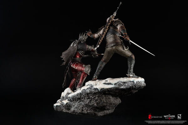 The Witcher 3: Wild Hunt Geralt vs Eredin 1/6 Scale Diorama Exclusive Edition