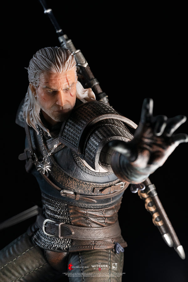 The Witcher 3: Wild Hunt Geralt vs Eredin 1/6 Scale Diorama Exclusive Edition