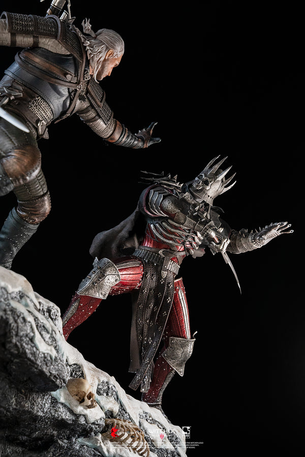 The Witcher 3: Wild Hunt Geralt vs Eredin 1/6 Scale Diorama Exclusive Edition