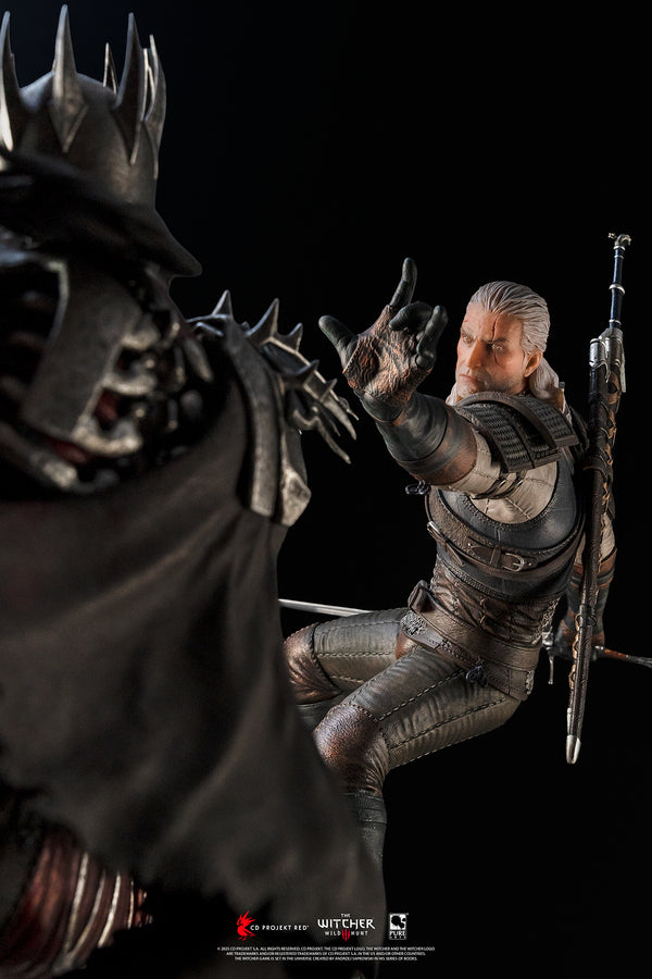 The Witcher 3: Wild Hunt Geralt vs Eredin 1/6 Scale Diorama Exclusive Edition