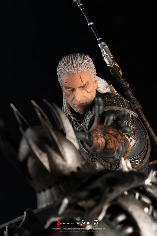 The Witcher 3: Wild Hunt Geralt vs Eredin 1/6 Scale Diorama Exclusive Edition