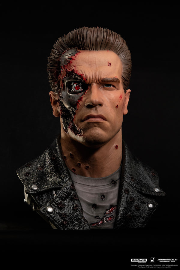 Terminator 2 T-800 Model 101 Battle Damaged Art Mask Exclusive Edition