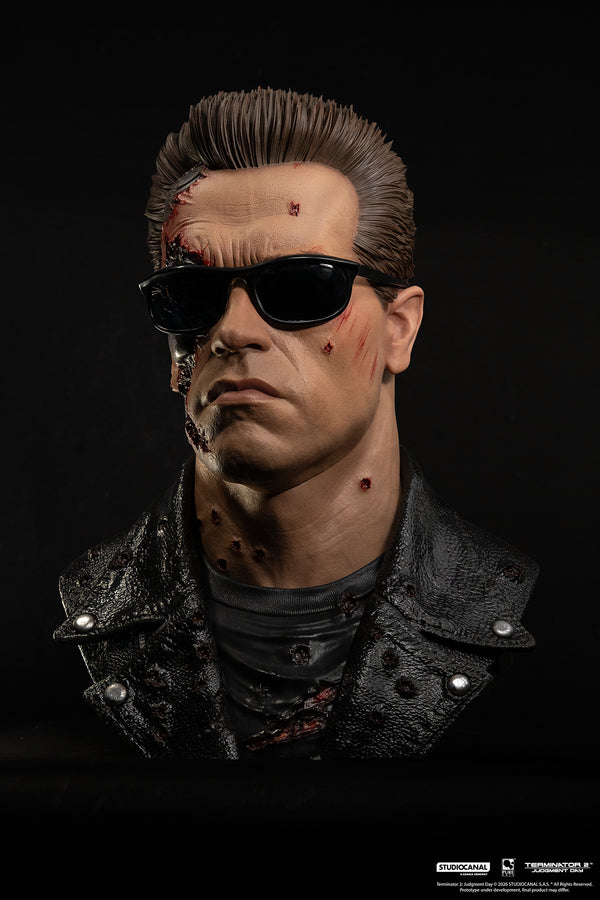 Terminator 2 T-800 Model 101 Battle Damaged Art Mask Exclusive Edition