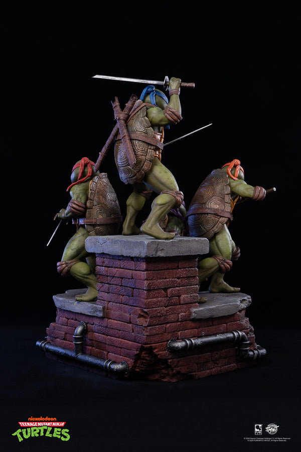 Teenage Mutant Ninja Turtles 1/6 Scale Movie Diorama