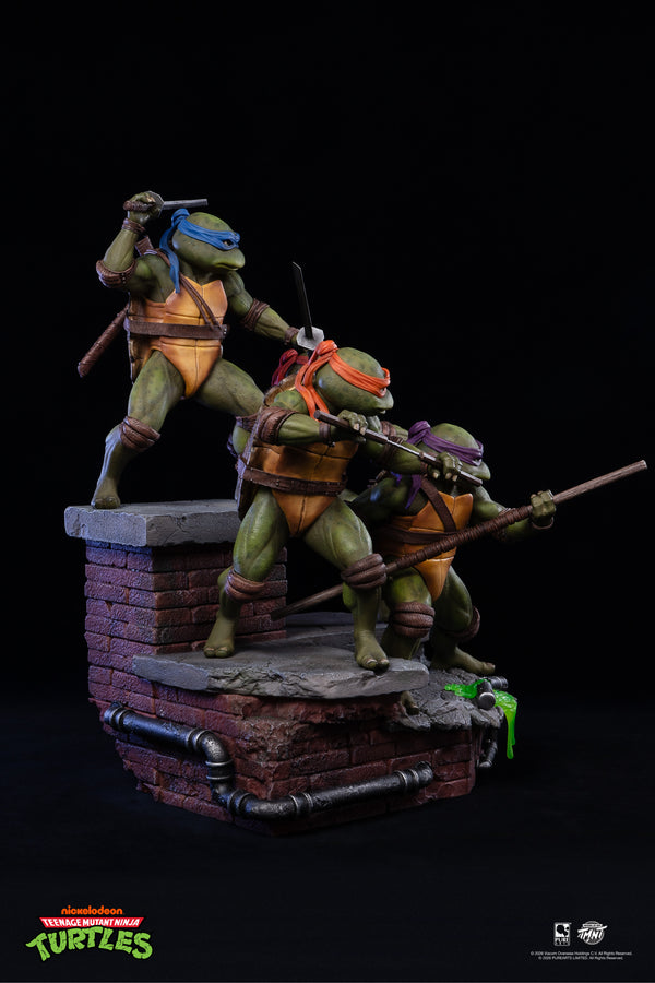 Teenage Mutant Ninja Turtles 1/6 Scale Movie Diorama