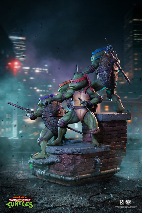 Teenage Mutant Ninja Turtles 1/6 Scale Movie Diorama