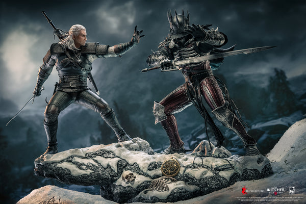 The Witcher 3: Wild Hunt Geralt vs Eredin 1/6 Scale Diorama Exclusive Edition
