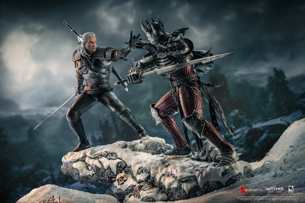 The Witcher 3: Wild Hunt Geralt vs Eredin 1/6 Scale Diorama Exclusive Edition