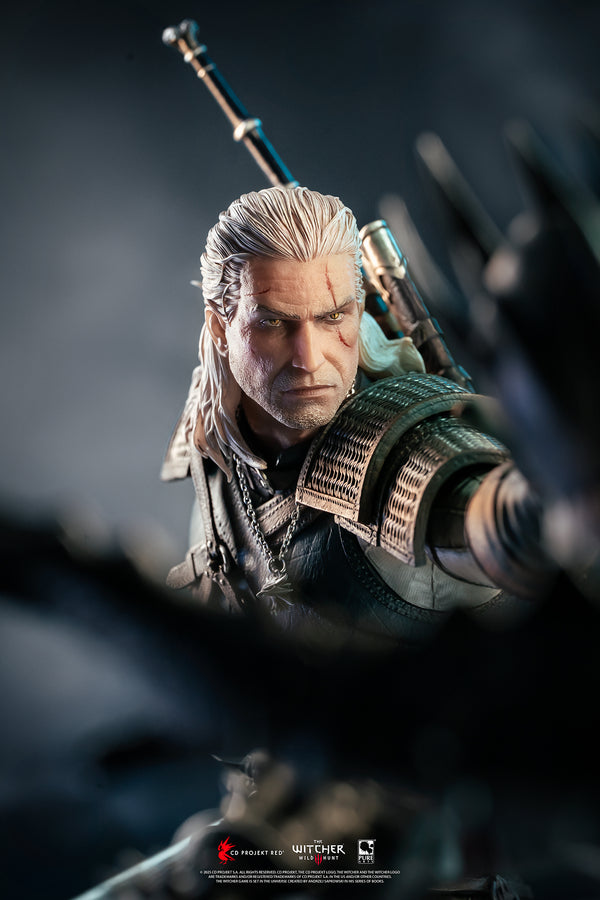 The Witcher 3: Wild Hunt Geralt vs Eredin 1/6 Scale Diorama Exclusive Edition