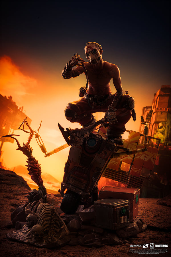 Borderlands Psycho Bandit & Claptrap 1/6 Scale Diorama Exclusive Edition