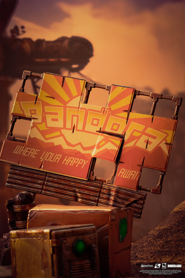 Borderlands Psycho Bandit & Claptrap 1/6 Scale Diorama Exclusive Edition