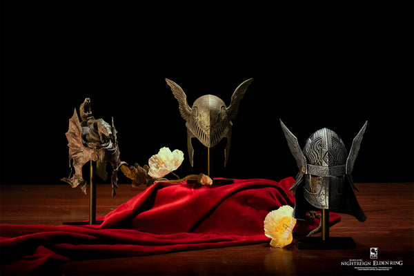 Elden Ring Trio Helmets Mini Replicas 1/3 Scale