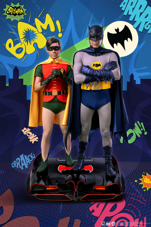 Batman & Robin 1/4 Scale Diorama Exclusive Edition