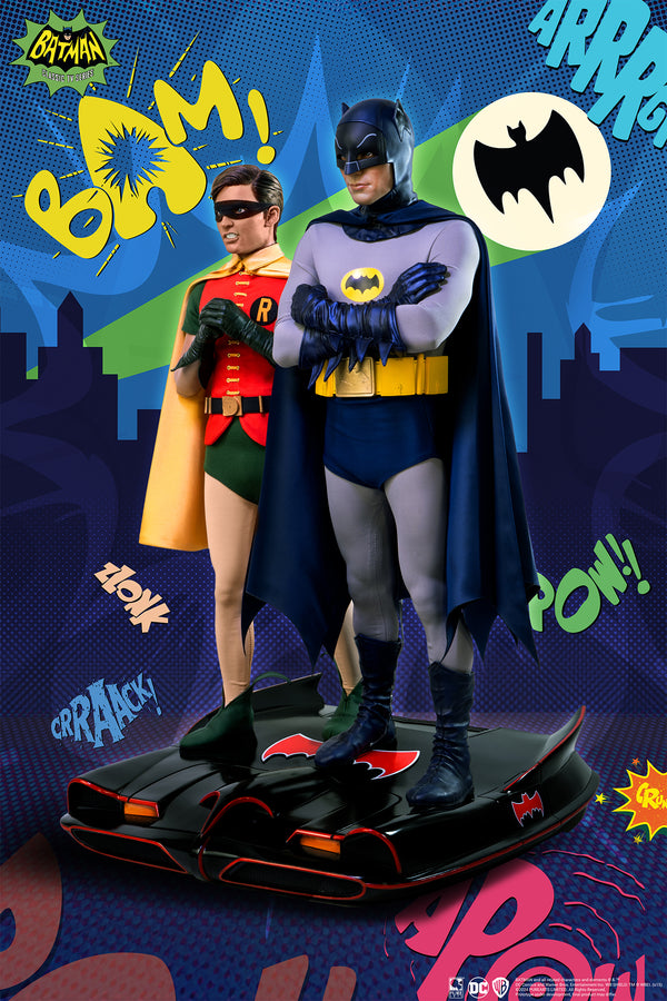 Batman & Robin 1/4 Scale Diorama Exclusive Edition