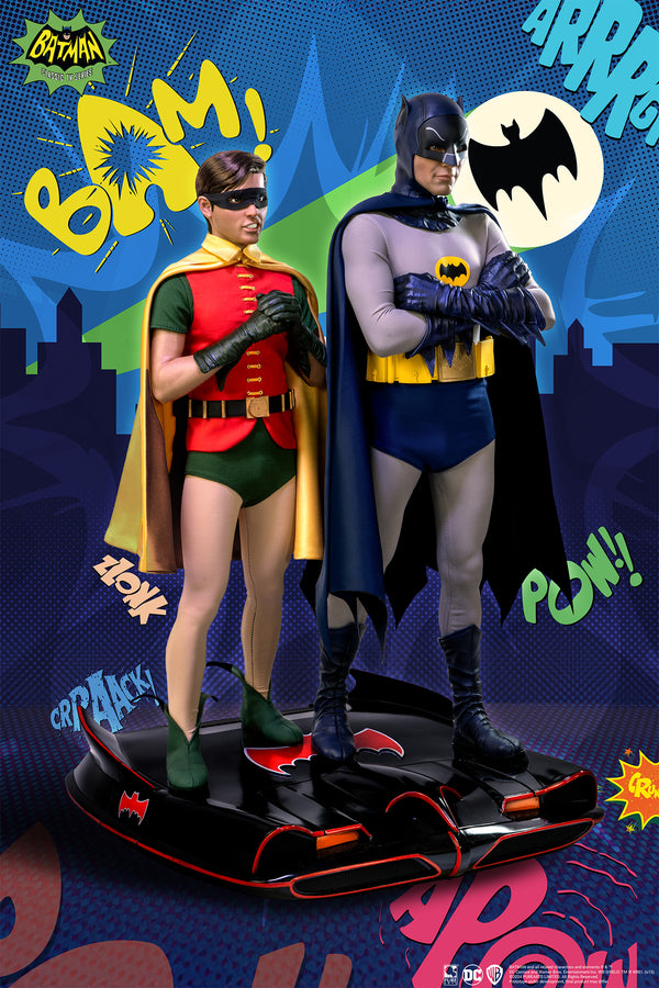 Batman & Robin 1/4 Scale Diorama Exclusive Edition