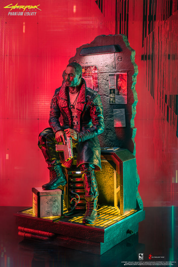 Cyberpunk 2077 Phantom Liberty Solomon Reed ¼ Scale Statue Exclusive Edition