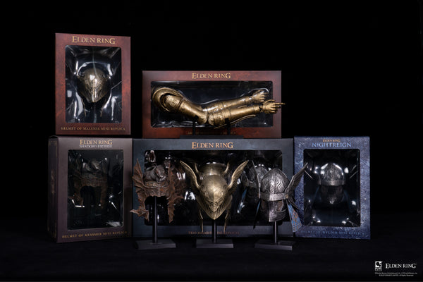 Elden Ring Trio Helmets Mini Replicas 1/3 Scale