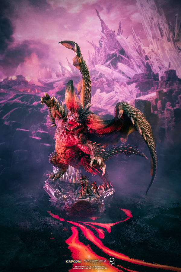 Monster Hunter World Nergigante Statue