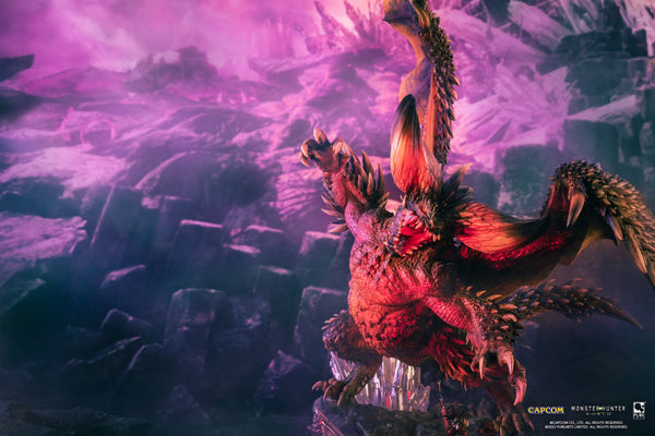 Monster Hunter World Nergigante Statue