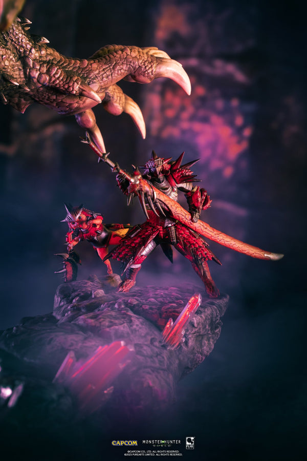 Monster Hunter World Nergigante Statue