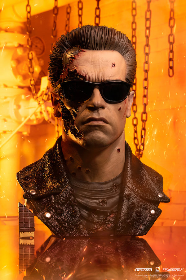 Terminator 2 T-800 Model 101 Battle Damaged Art Mask Exclusive Edition