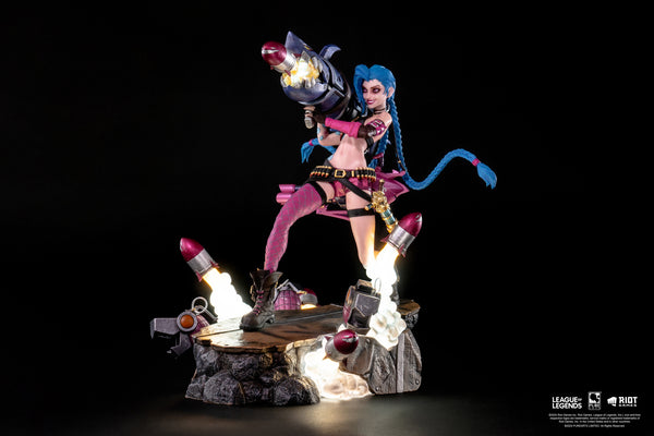 League of Legends Jinx & Vi 1/6 Scale Statue Bundle