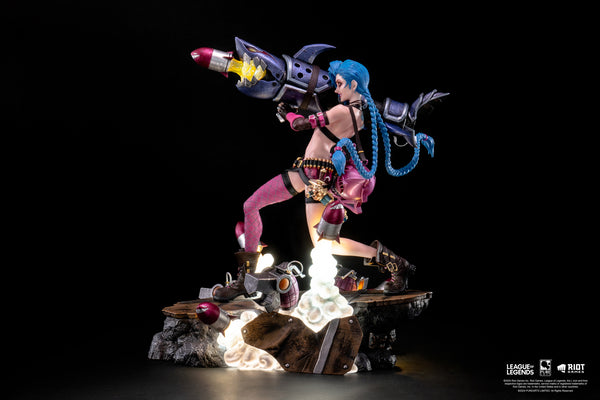 League of Legends Jinx & Vi 1/6 Scale Statue Bundle