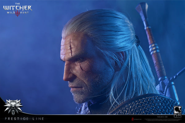 Prestige Line - The Witcher 3: Wild Hunt Geralt of Rivia 1/2 Scale Statue