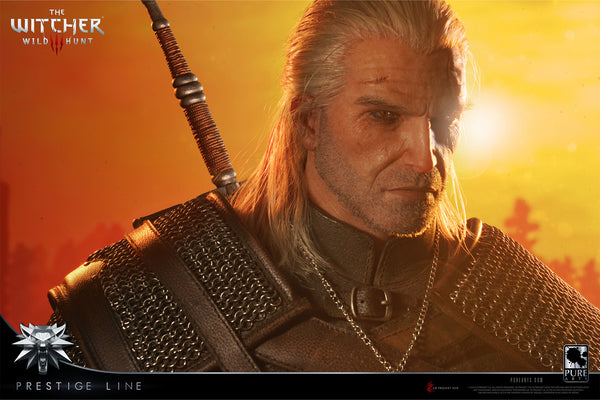 Prestige Line - The Witcher 3: Wild Hunt Geralt of Rivia 1/2 Scale Statue