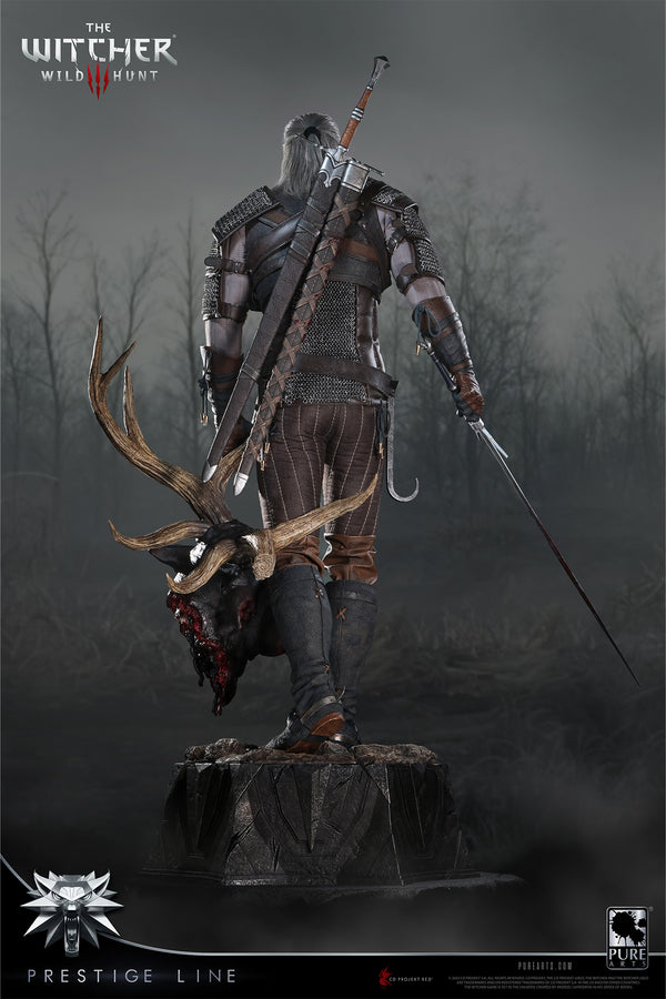 Prestige Line - The Witcher 3: Wild Hunt Geralt of Rivia 1/2 Scale Statue