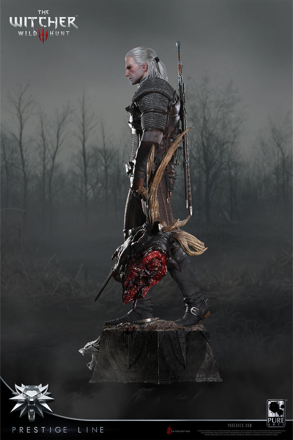 Prestige Line - The Witcher 3: Wild Hunt Geralt of Rivia 1/2 Scale Statue