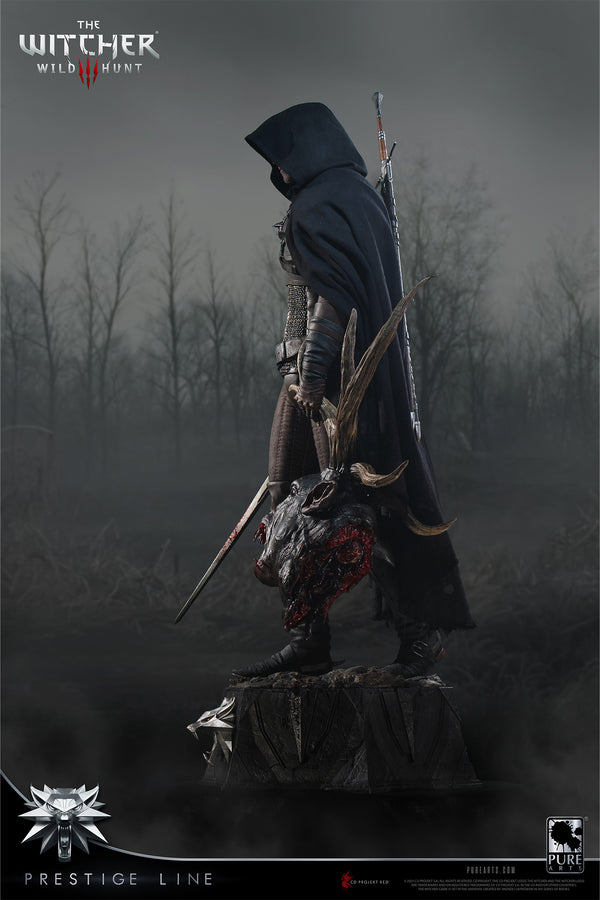 Prestige Line - The Witcher 3: Wild Hunt Geralt of Rivia 1/2 Scale Statue