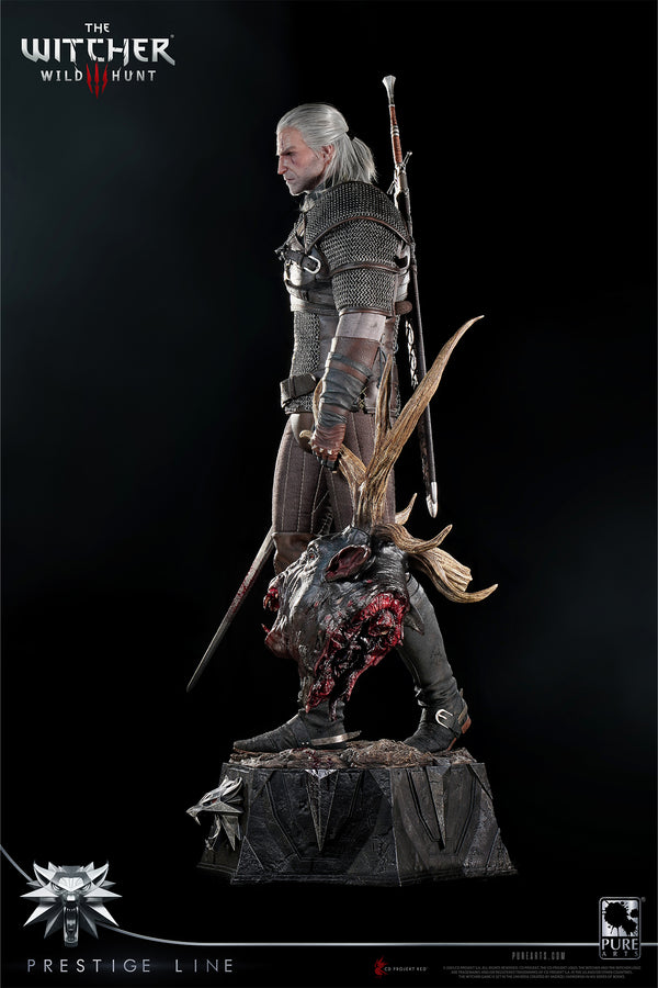 Prestige Line - The Witcher 3: Wild Hunt Geralt of Rivia 1/2 Scale Statue