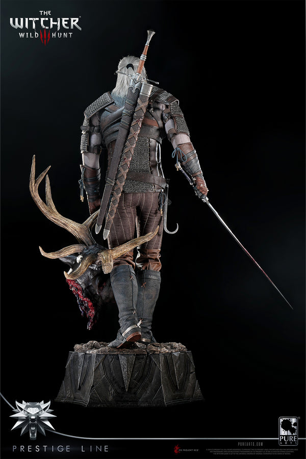 Prestige Line - The Witcher 3: Wild Hunt Geralt of Rivia 1/2 Scale Statue