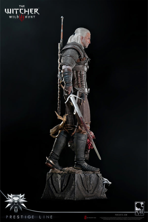 Prestige Line - The Witcher 3: Wild Hunt Geralt of Rivia 1/2 Scale Statue