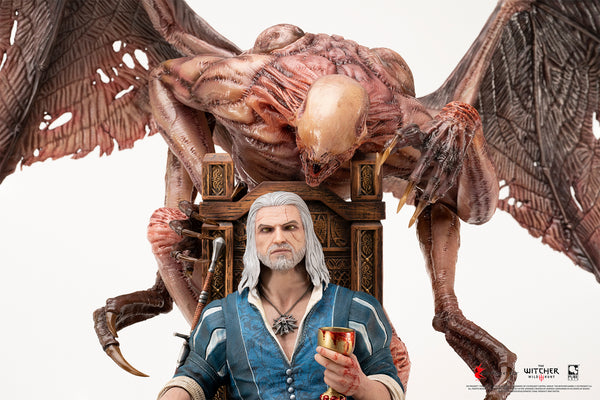 The Witcher 3: Wild Hunt Geralt 1/4 Scale Deluxe Statue Exclusive Edition